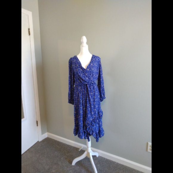 PLENTY BY TRACY REESE PRINT DRESS Sz M - Picture 1 of 3